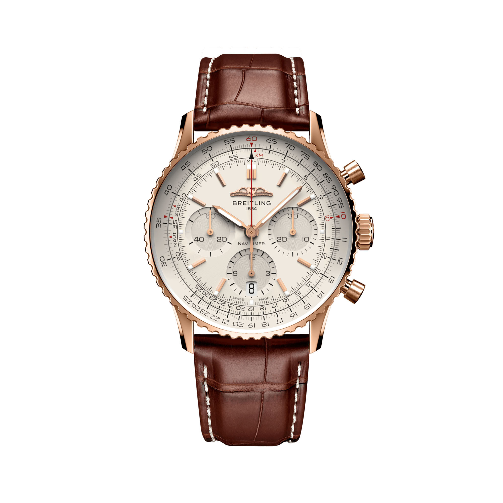 Breitling navitimer deals red gold